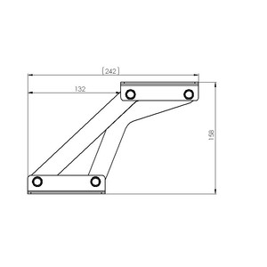  SIRT ÇEKME MEKANİZMASI (BORULU)(GENİŞ 26 CM)