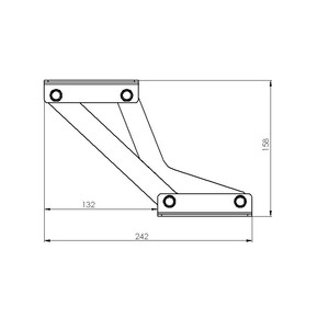  SIRT ÇEKME MEKANİZMASI (BORULU)(GENİŞ 26 CM)